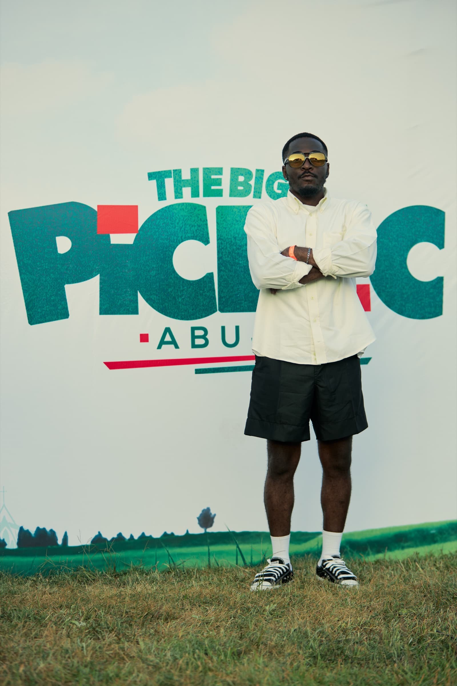 Guest at The Big Picnic backdrop